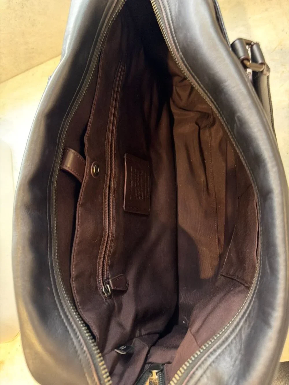 Coach Metropolitan Workbag Multi-Pocket Full Size Laptop/Briefcase Bag